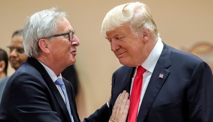 Trump and Juncker