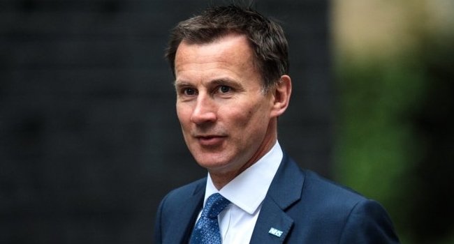 British Health Minister Hunt Follows Up With Johnson