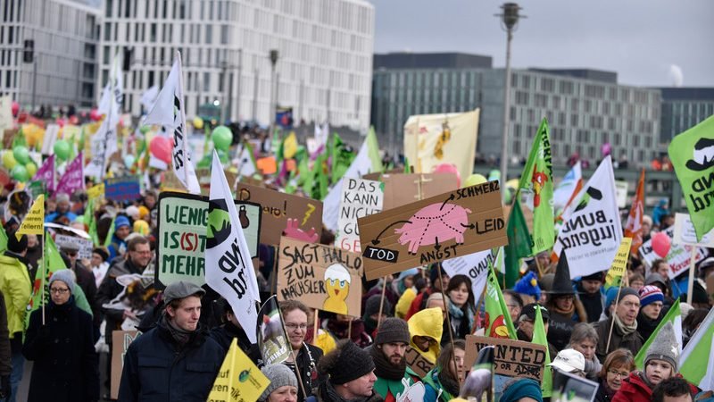 Another Demonstration in Berlin Against Corona Measures