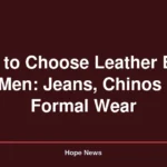 How to Choose Leather Belts for Men: Jeans, Chinos and Formal Wear